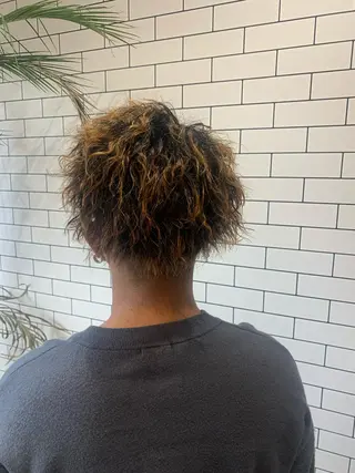 ショート パーマ メンズ stylist N0Nのヘアスタイル
