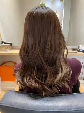セミロング newi宮崎 akioのヘアスタイル