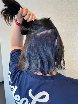 ミディアム 髪質改善⚡️カラー 🍀武久 誠🍀のヘアスタイル