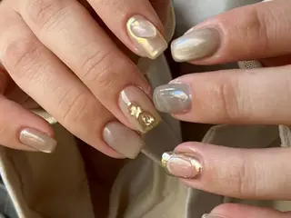 ネイル favori 金山 森岡のネイルデザイン