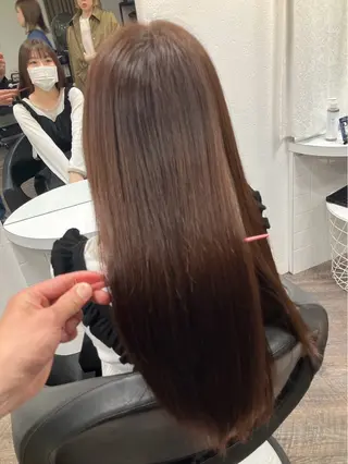 ロング 中野 裕希のヘアスタイル