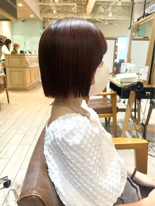ショート カラー 🍬kanami 🍬ボブ/暖色カラーのヘアスタイル