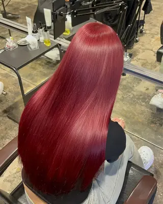 ロング 渋谷ケアブリーチ ❤️‍🔥徳田空悟のヘアスタイル