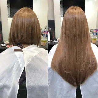 セミロング *エクステ/髪質改善 カラー特化*マサキのヘアスタイル