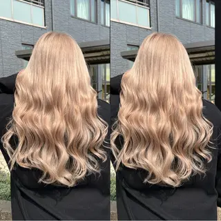 ロング 艶カラー🫧/シール エクステRYOKAのヘアスタイル