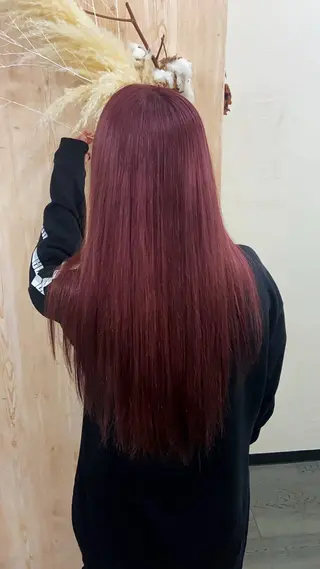 ロング カラー 【縮毛矯正＆カラー】 RAN.のヘアスタイル