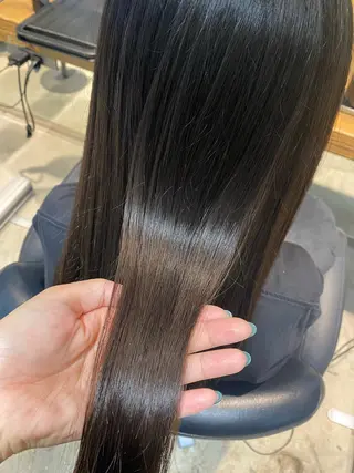 ロング カラー 髪質改善/艶髪矯正 /長谷川なつみのヘアスタイル