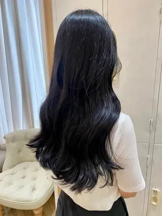 ロング 原 朱莉のヘアスタイル