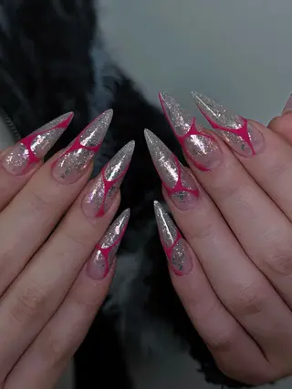 ネイル 長さだし専門 ありさのネイルデザイン