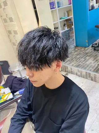 パーマ メンズ メンズモデル募集中✨ 永野大樹のヘアスタイル