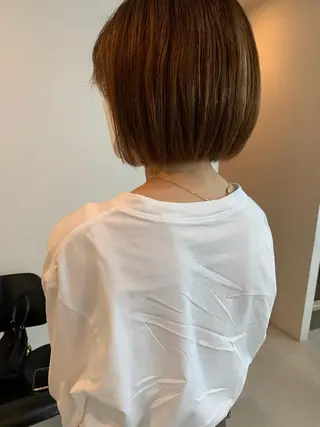 ショート なかの たくみのヘアスタイル