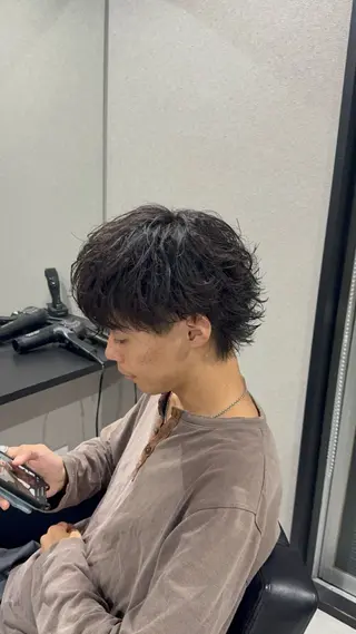 パーマ メンズ 川居大翔 /京都メンズ美容師のヘアスタイル