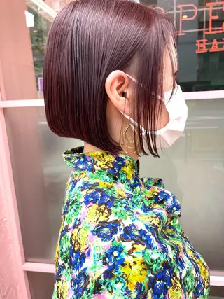ミディアム Ebihara Satomiのヘアスタイル