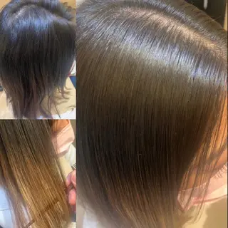 ミディアム パーマ ☘️40代からの縮毛 矯正☘️広田　諒のヘアスタイル