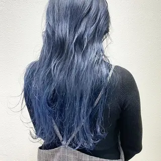ミディアム カラー パーマ ヘアアレンジ メンズ キッズ ネイル マツエク・マツパ 切りっぱなしヘアボブ ミディアムヘアRYOのヘアスタイル