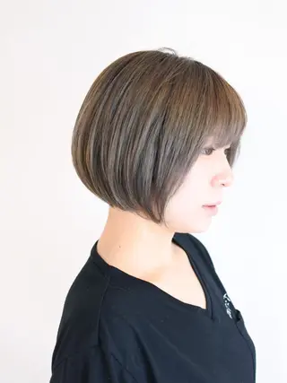 ショート カラー 松田 光雄のヘアスタイル