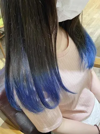 ミディアム カラー 前田 裕介のヘアスタイル