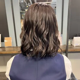 ミディアム 💘札幌クロスパーマ 髪質改善💘rinaのヘアスタイル