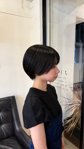 ショート ヒグチ マユのヘアスタイル