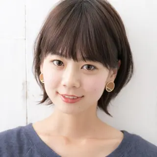 ショート カラー パーマ 大人可愛いショート 原田美千留のヘアスタイル