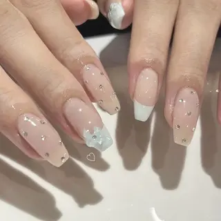 ネイル 【ちゅるん韓国🪄】 Aina🤍のネイルデザイン