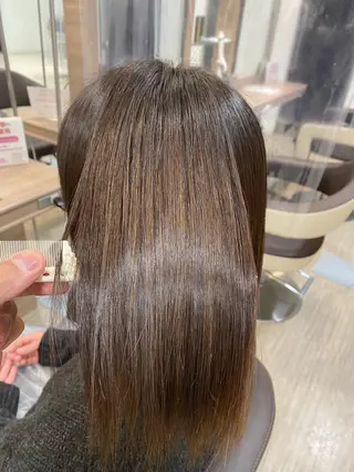 ミディアム カラー 谷尾 拓海のヘアスタイル