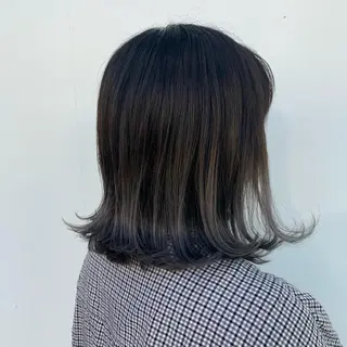 ミディアム カラー 𖧷 ⁺. 大人ヘア Yui 𓂃𓈒𓏸のヘアスタイル