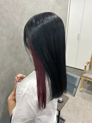 セミロング ミルクティー職人× HIROSEのヘアスタイル