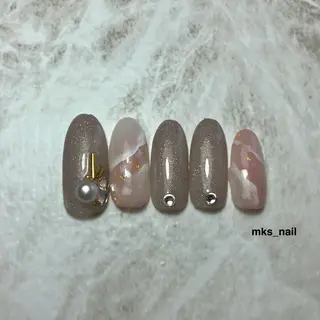 ネイル mks＊nail //  枚方長尾のネイルデザイン