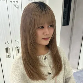 ロング 田名部 愛乙のヘアスタイル