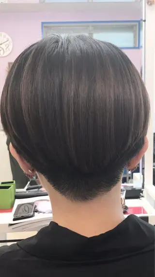 ショート 阿出川 雅也のヘアスタイル