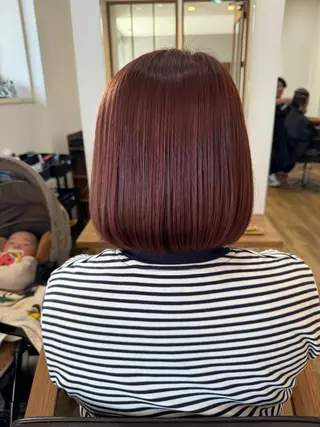 ミディアム kyoka /髪質改善/縮毛矯正のヘアスタイル