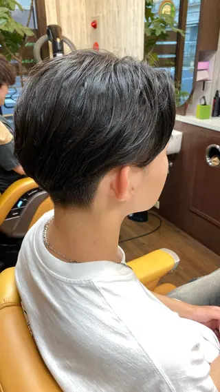 パーマ メンズ ヘアーデザイン ククイ所属・【コテパーマ】イトウ シンゴのヘアスタイル