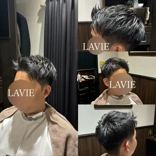 ショート メンズ 長岡 快樹のヘアスタイル