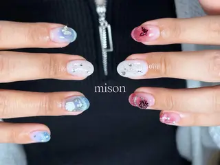 ネイル mison 安形友花のネイルデザイン