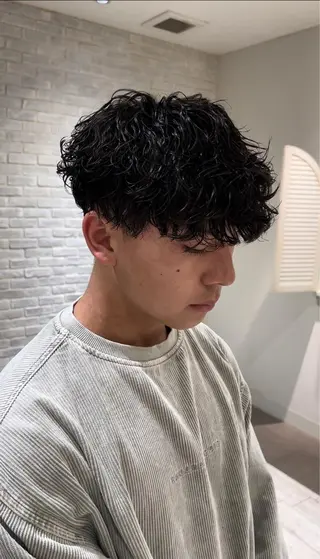 パーマ メンズ 【メンズ特化美容師】 🐍NAO🐍のヘアスタイル