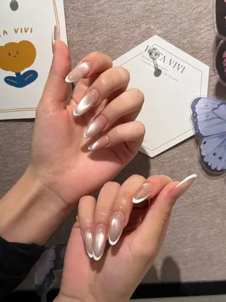 ネイル ヨウ キョウセンのネイルデザイン