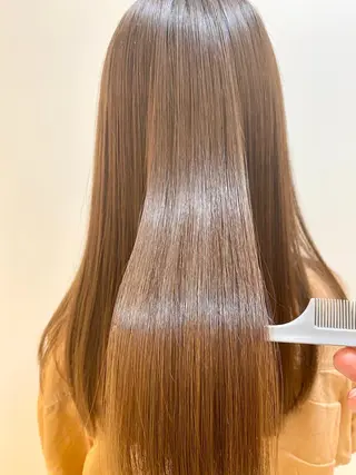セミロング 🌈髪質改善/縮毛矯 正特化🌈鈴木一寿のヘアスタイル