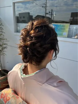ヘアアレンジ 髪の家 tikiのヘアスタイル