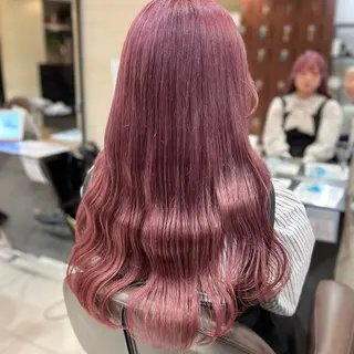 ロング 艶髪ブリーチカラー 💗manaka💗のヘアスタイル