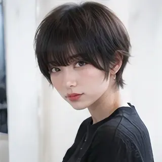 ミディアム 池袋/レイヤー/ ボブ/矯正/おばかんのヘアスタイル
