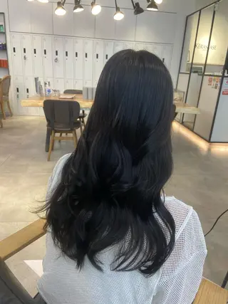 ロング 韓国ヘアメンズ・レデ ィース特化ミクのヘアスタイル