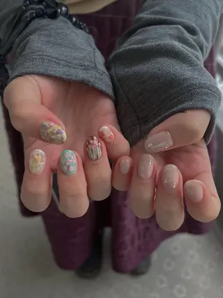 ネイル paragel /a k i n aのネイルデザイン