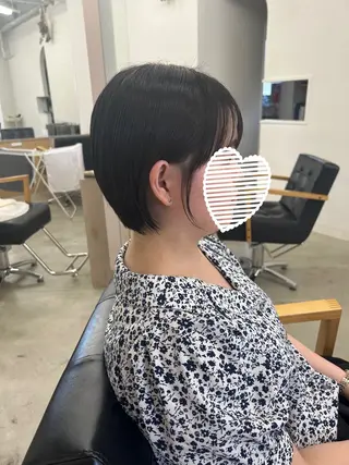 ショート noa  🦋 ブリーチ/暖色のヘアスタイル