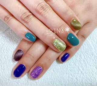 ネイル tRING＊ しいの木台のネイルデザイン