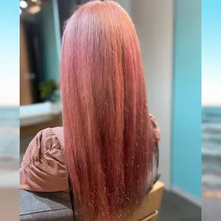 カラー ロング 韓国ヘア❌艶髪🫧羽 🪽エク人気No1◎のヘアスタイル