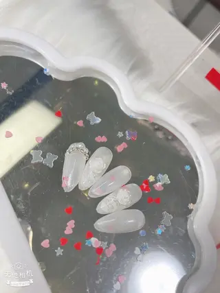 ネイル MoMoA Nail ネイル長さ出し専門店のネイルデザイン