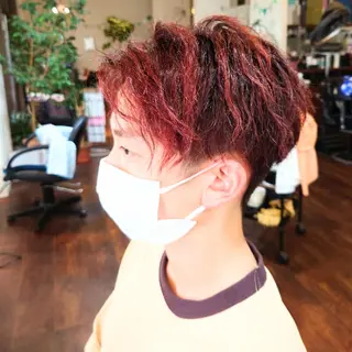 メンズ カラー 髪質改善☆稲垣貴士 【プラセル】高蔵寺のヘアスタイル