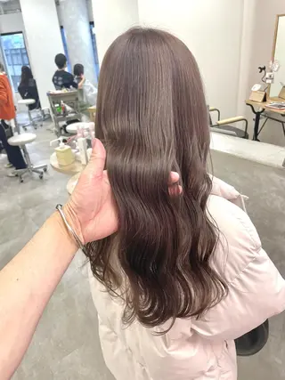 ロング カラー 肌に馴染むカラー 梅田・増田のヘアスタイル