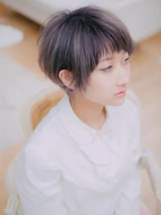 ショート カラー 松島祐介【店長／ トップディレクター】のヘアスタイル